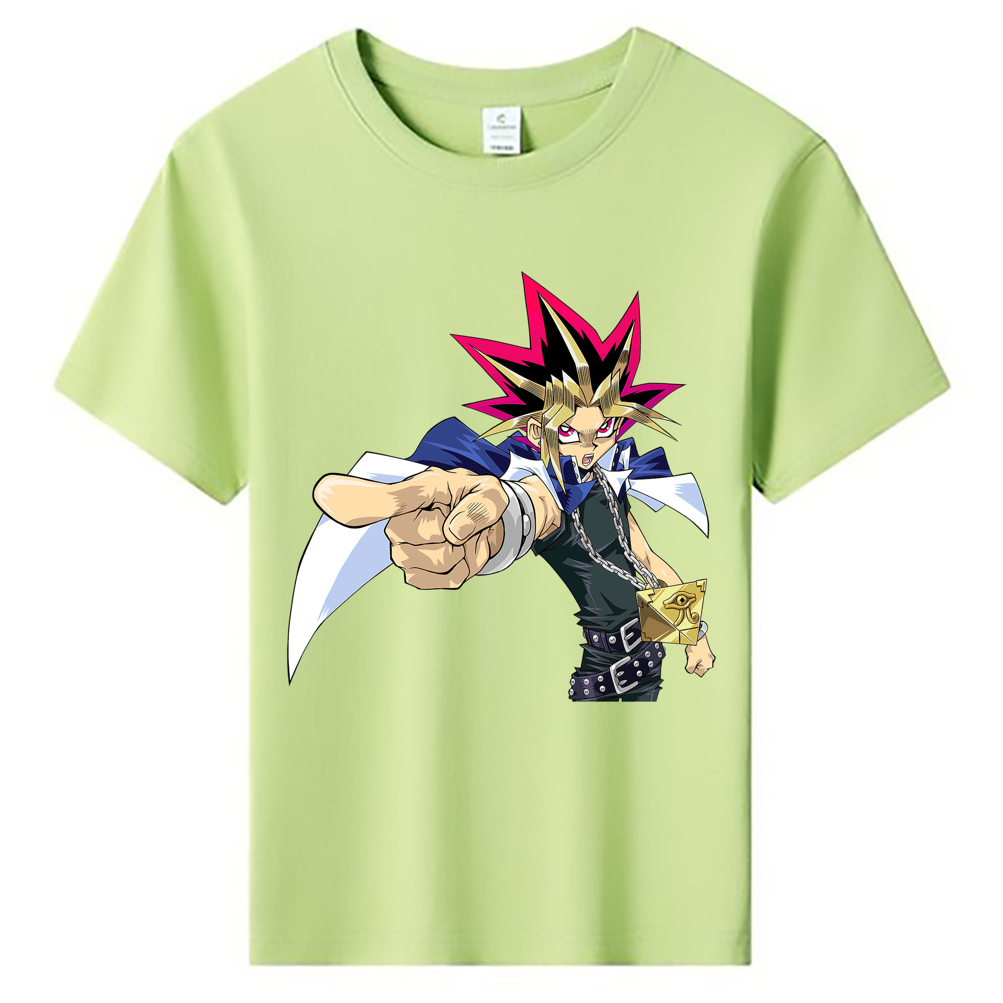 （画像用） 遊☆戯☆王 Yu-Gi-Oh! 綿100％キッズTシャツ（フロントプリント）